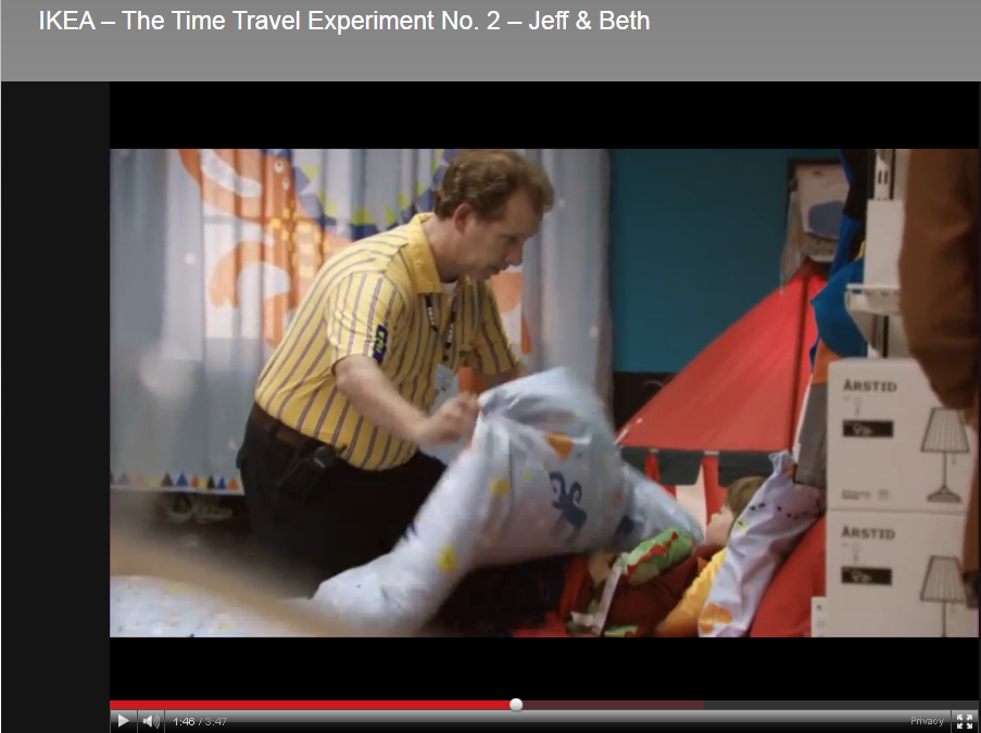 Time Travel Experiment - Actor Discussion Scene - Ikea Sponsored Review Article Thumbnail by Josh Bois Global Entrepreneur
